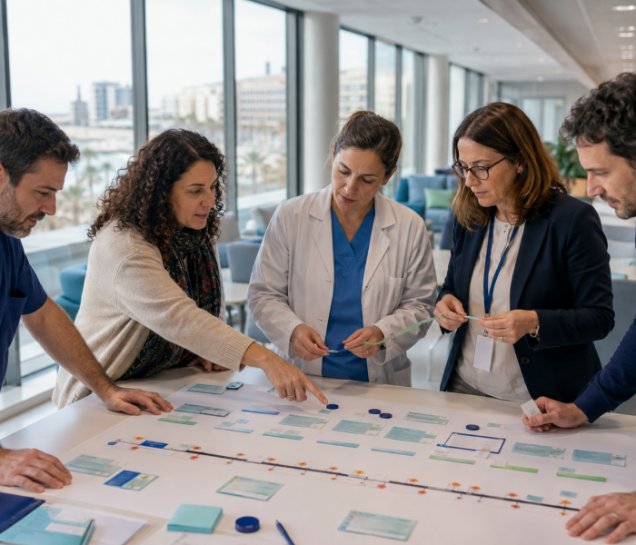 Para hospitales y organizaciones sanitarias